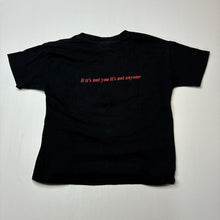 Load image into Gallery viewer, Unisex Cotton On, JUSTIN BIEBER black cotton tee / top, GUC, size 5,  