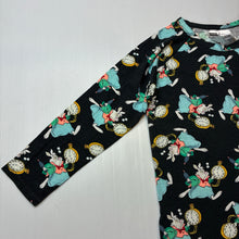 Load image into Gallery viewer, Unisex Bonds, Alice in Wonderland long sleeve pyjama top, EUC, size 6,  