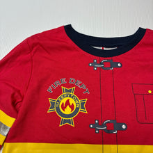 Load image into Gallery viewer, Boys Anko, firefighter long sleeve pyjama top, NEW, size 2,  