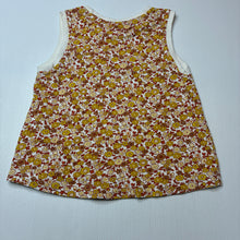 Load image into Gallery viewer, Girls Lily &amp; Dan, floral cotton singlet / tank top, EUC, size 4,  
