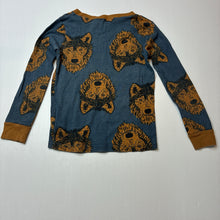 Load image into Gallery viewer, Boys Carters, cotton long sleeve pyjama top, wolves, GUC, size 7,  