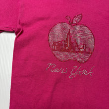 Load image into Gallery viewer, Girls DELTA, pink cotton tee / top, Sz: XS, armpit to armpit: 28.5cm, FUC, size 3-4,  