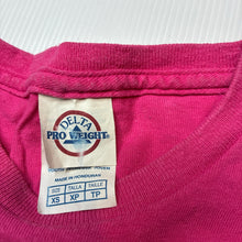 Load image into Gallery viewer, Girls DELTA, pink cotton tee / top, Sz: XS, armpit to armpit: 28.5cm, FUC, size 3-4,  