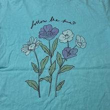 Load image into Gallery viewer, Girls Target, organic cotton tee / top, flowers, GUC, size 12,  