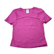 Load image into Gallery viewer, Girls Target, ribbed stretchy tee / top, GUC, size 7,  