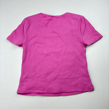 Load image into Gallery viewer, Girls Target, ribbed stretchy tee / top, GUC, size 7,  