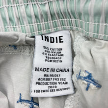 Load image into Gallery viewer, Boys Indie, embroidered board shorts, elasticated, sharks, FUC, size 6,  