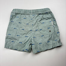 Load image into Gallery viewer, Boys Indie, embroidered board shorts, elasticated, sharks, FUC, size 6,  