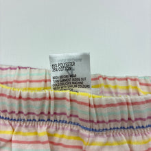 Load image into Gallery viewer, Girls Peppa Pig, striped pyjama shorts, elasticated, EUC, size 4,  