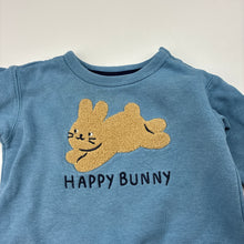 Load image into Gallery viewer, Unisex Target, fleece lined sweater / jumper, rabbit, GUC, size 00,  