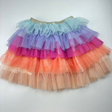Load image into Gallery viewer, Girls Cotton On, Little Princess cotton lined tulle skirt, *holes in tulle lower front*, FUC, size 5-6,  
