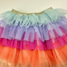 Load image into Gallery viewer, Girls Cotton On, Little Princess cotton lined tulle skirt, *holes in tulle lower front*, FUC, size 5-6,  