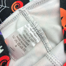 Load image into Gallery viewer, Girls Halloween, soft feel stretchy leggings, Sz: S, W: 25cm unstretched, Inside leg: 39cm, GUC, size 5-7,  