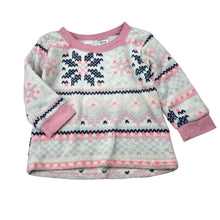 Load image into Gallery viewer, Girls Baby Berry, soft fleece winter pyjama top, FUC, size 2,  