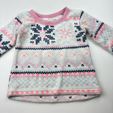 Load image into Gallery viewer, Girls Baby Berry, soft fleece winter pyjama top, FUC, size 2,  