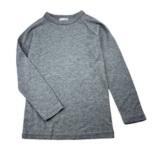 Load image into Gallery viewer, Boys Brilliant Basics, grey marle long sleeve tee / top, GUC, size 6,  