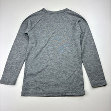 Load image into Gallery viewer, Boys Brilliant Basics, grey marle long sleeve tee / top, GUC, size 6,  
