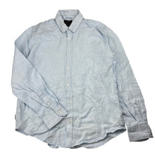 Load image into Gallery viewer, Boys Indie, blue linen long sleeve shirt, GUC, size 10,  