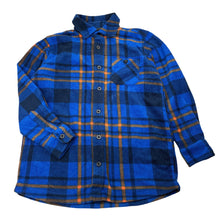Load image into Gallery viewer, Boys Tilt, checked fleece long sleeve shirt, GUC, size 8,  