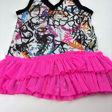 Load image into Gallery viewer, Girls Costume Gallery, Dance top, Sz: S, L: 47cm, armpit to armpit: 31cm, EUC, size 6-8,  