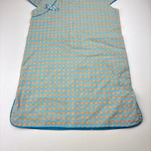 Load image into Gallery viewer, Girls checked, lightweight tunic dress, armpit to armpit: 36cm, GUC, size 7-8, L: 63cm