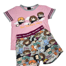 Load image into Gallery viewer, Girls Cotton On, Harry Potter soft feel stretch cotton pyjamas, wash fade, FUC, size 7,  
