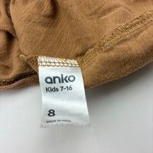 Load image into Gallery viewer, Boys Anko, Aust cotton tee / top, GUC, size 8,  