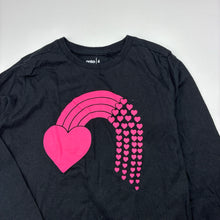 Load image into Gallery viewer, Girls Anko, black cotton long sleeve tee / top, EUC, size 4,  