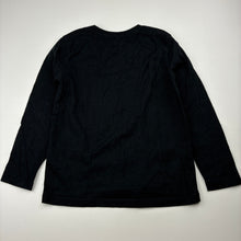 Load image into Gallery viewer, Girls Anko, black cotton long sleeve tee / top, EUC, size 4,  