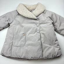 Load image into Gallery viewer, Girls Zara, fleece lined jacket / coat, GUC, size 2,  