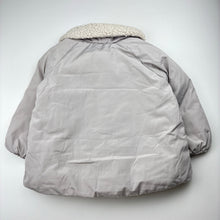 Load image into Gallery viewer, Girls Zara, fleece lined jacket / coat, GUC, size 2,  