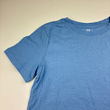 Load image into Gallery viewer, Unisex H&amp;M, blue cotton tee / top, EUC, size 9-10,  