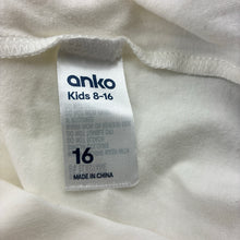 Load image into Gallery viewer, Girls Anko, stretchy long sleeve tee / top, NEW, size 16,  