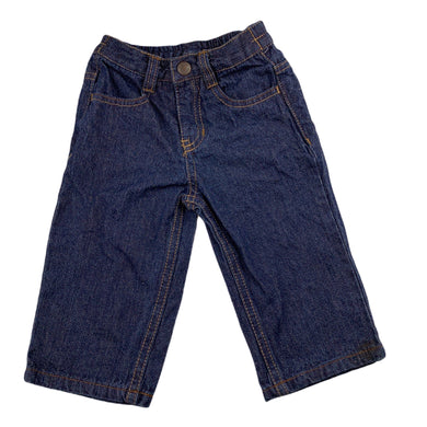 Nautica dark denim jeans / pants, elasticated, size 12 months, Pre-loved