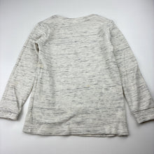 Load image into Gallery viewer, Boys Anko, grey marle waffle long sleeve top, EUC, size 6,  
