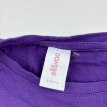 Load image into Gallery viewer, Girls Ell &amp; Voo, purple cotton activewear top, FUC, size 12,  