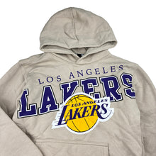 Load image into Gallery viewer, Unisex NBA, LA Lakers fleece lined hoodie sweater, EUC, size 10,  