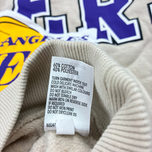 Load image into Gallery viewer, Unisex NBA, LA Lakers fleece lined hoodie sweater, EUC, size 10,  