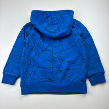 Load image into Gallery viewer, Boys Marvel, Spiderman lenticular fleece lined hoodie sweater, EUC, size 4,  