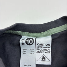 Load image into Gallery viewer, Boys KID, organic cotton pyjama top, dinosaurs, EUC, size 10,  