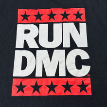 Load image into Gallery viewer, Girls RUN DMC, black cotton tee / top, EUC, size 12,  