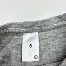 Load image into Gallery viewer, Boys Target, grey marle long sleeve tee / top, GUC, size 6,  