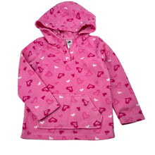 Load image into Gallery viewer, Girls H&amp;T, pink fleece hoodie sweater, GUC, size 4,  