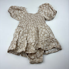 Load image into Gallery viewer, Girls Baby Baby, floral cotton romper dress, FUC, size 2,  