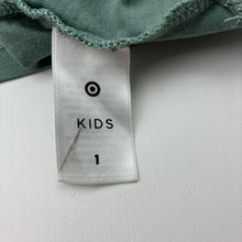 Load image into Gallery viewer, Boys Target, cotton tee / top, dinosaur, marks on front, FUC, size 1,  