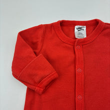 Load image into Gallery viewer, Unisex Baby Berry, ribbed coverall / romper, GUC, size 0000,  