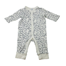 Load image into Gallery viewer, Unisex Target, organic cotton romper, dinosaurs, EUC, size 000,  