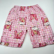 Load image into Gallery viewer, Girls Clever Bean, vintage lightweight shorts, elasticated, fairies, GUC, size 8,  