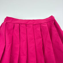 Load image into Gallery viewer, Girls SHEIN, pink lightweight pleated skirt, elasticated, L: 37cm, GUC, size 10,  