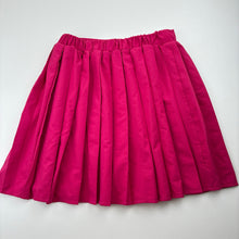 Load image into Gallery viewer, Girls SHEIN, pink lightweight pleated skirt, elasticated, L: 37cm, GUC, size 10,  